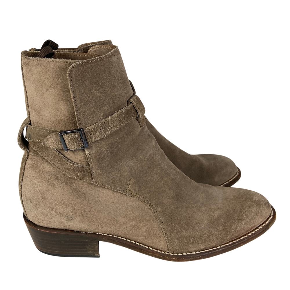 Thursday Boot Co  Rogue Thursday Everyday Mens Taupe Suede Leather Boot Size 13